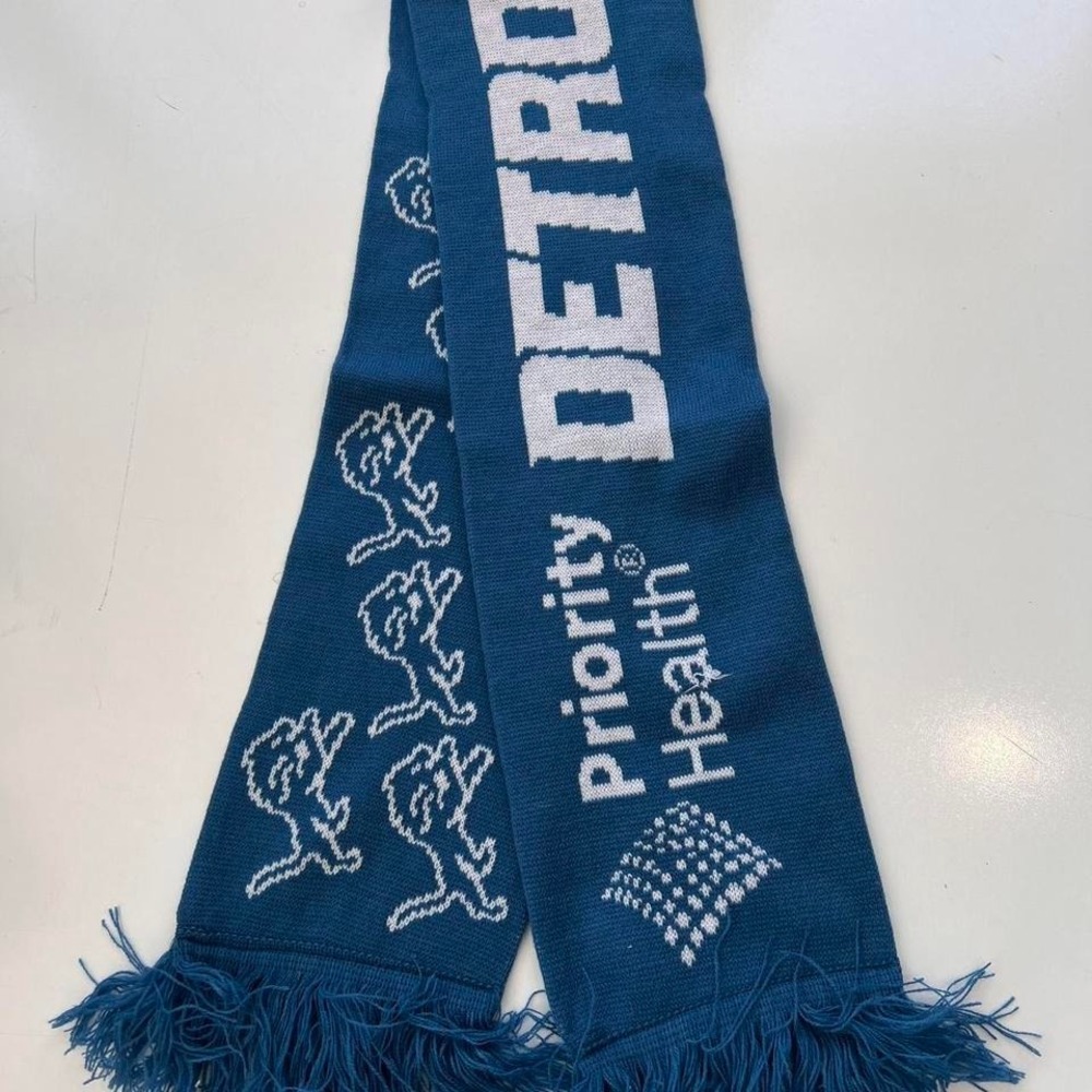 Detroit Lions blue scarf #NFL‎